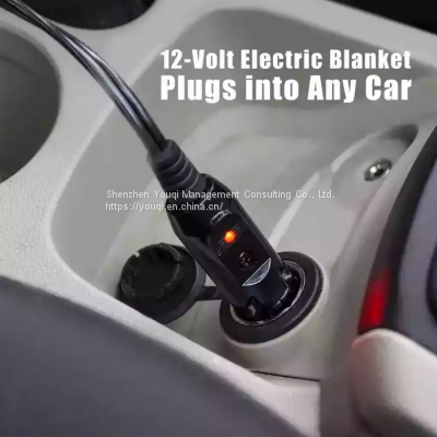 12V Vehicle Electric Blanket/ Car Use Electric Blanket/ Sport 12V Car Electric Blanket/ Fleece 12V Vehicle Electric Blanket/ Portable 12V Car Electric Blanket/ photo-3