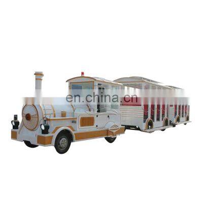 Adult Rides Train Set For Park Seats Tourist Trackless Train Ride For Sale