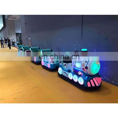 Mini mall ride on trains kids amusement park trackless electric train for sale