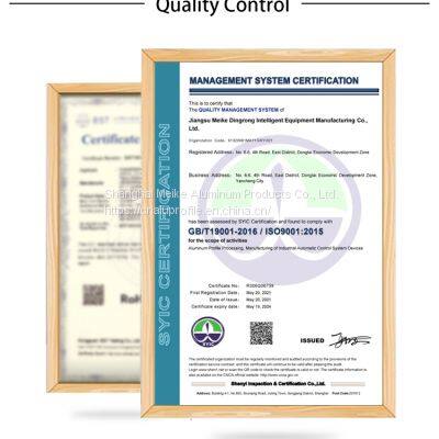 MK-8-4040D 4040 T Slot Aluminium Extrusion Profiles Silver Anodized for Work Station Factory Price photo-5