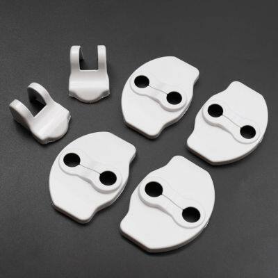 Защитный кожух для замка дверей Tesla Model 3 в стиле автомобиля photo-3