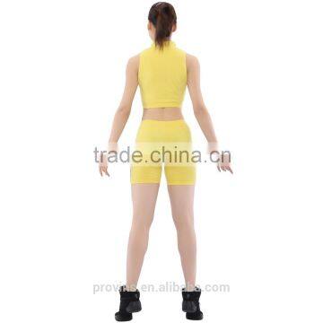 Women Zipper Fitness Dance Suit, Yoga Suit (6420) photo-3