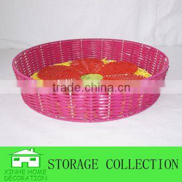 cheap round plastic candy tray