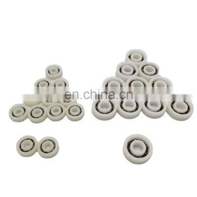 8x24x8 POM plastic bearing glass balls nylon cage 628-2RS 628 bearing