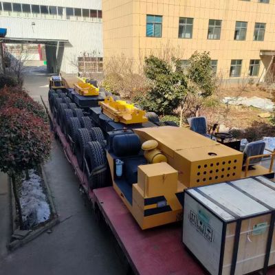 Long beam trailer( 3 axles)  Quality Oversize Object Transport Hydraulic Towing Dolly Girder/ Beam Carrier for Bridge Construction