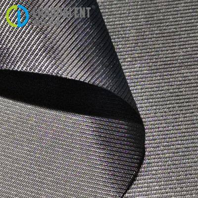 Eco-friendly GRS Woven 75D*150D 3/1 Twill 100%RPET Recycled Polyester Oxford Fabric for Luggage Bags photo-3