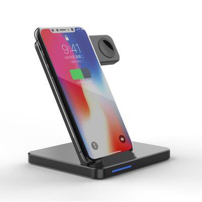 2019 hot product 3 in 1 wireless charging dock Multifunction wireless charger for earphone/watch/phones