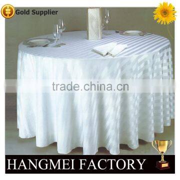 jacquard table cover for round table in restaurant