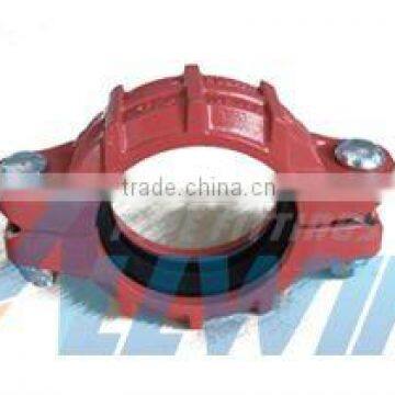 ductile iron grooved coupling for HDPE pipe