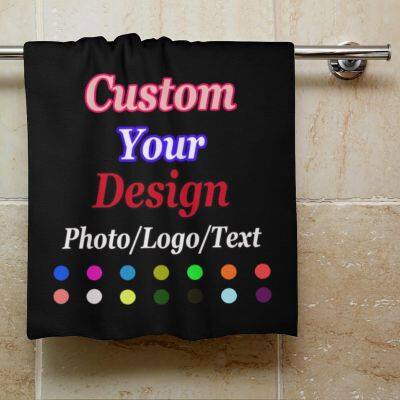 Wholesale Custom Hand Towel Personalized Hanging Towel Customized Face Towel for Yoga Bathroom GYM