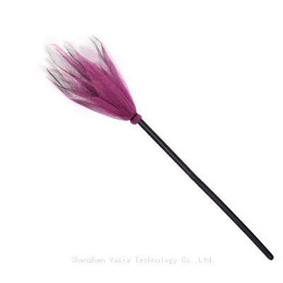 Escobas de bruja para fiestas - Accesorios desmontables de cosplay de Halloween para ni?os y adultos