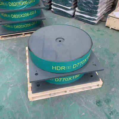 Seismic Isolation Rubber Bearings Lrb Lead Rubber Bridge Bearing
