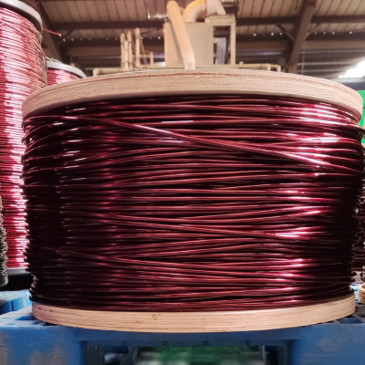 SWG Эмалированная алюминиевая обмоточная проволока AWG 0,2 мм - 6,0 мм Электрический кабель круглая эмалированная проволока для трансформаторов, дросселей, инверторов photo-4