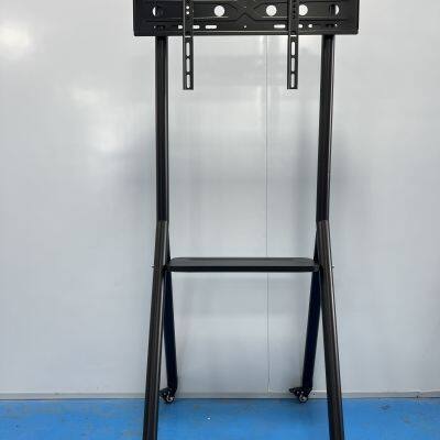 Mobile TV Cart, Adjustable Stand, Interactive Flat Panel Display, Herringbone Mobile Stand photo-2