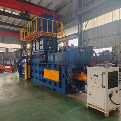 100Ton Hydraulic Horizontal Auotmatic Corrugated Cardboard PET Bottle Baling Machine