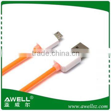 Hot Selling Colorful Flowing 5pin Micro Usb Cable photo-5