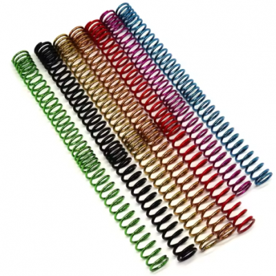 Малые сжимательные пружины. Титановые пружины, металлические пружины с цветами