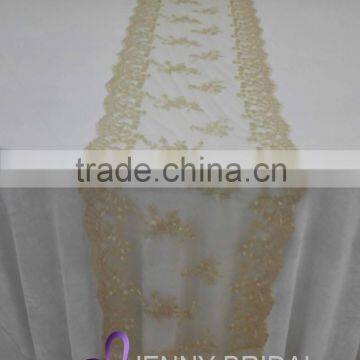 TR007A1 White Romatica Wedding Lace Table Runner Quality Choice photo-2