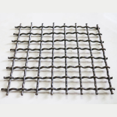 На заказ износостойкая сетка из кромпрессованной и плетенной проволоки из стали 65mn для горных сит, вибросетка
