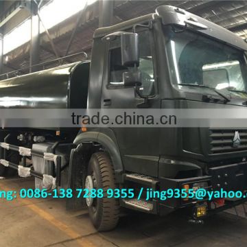 SINOTRUCK HOWO Ethiopia 10,000 to 15,000 litres 4x2 water tanker trucks for sale