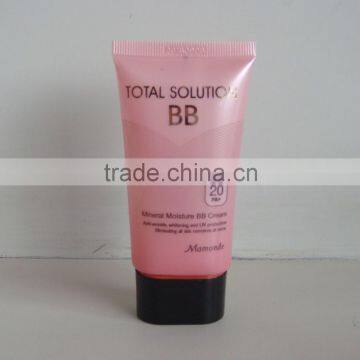 cosmetic mascara packaging,cosmetic tube for BB cream,pink color tube