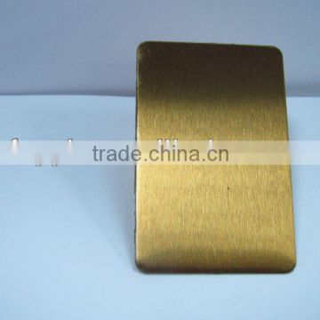 stainless steel brushed sheet metal