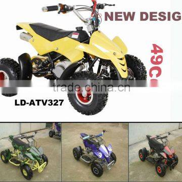 mini kids gas powered atvs cheap 50cc atv for sale 4 wheeler quad bike for children ( LD-ATV327)