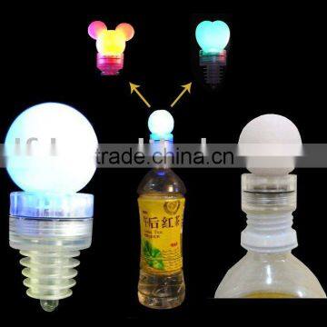 Cute and Mini Plastic LED Beer Bottle Stopper