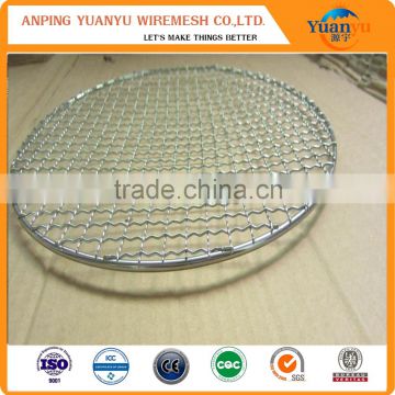 Stainless Steel Crimped welded barbecue grill mesh