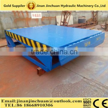 10 ton stationary adjustable loading container dock ramp for forklift for sale