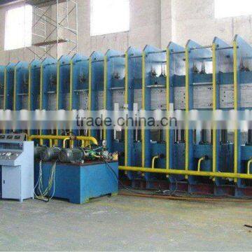 rubber conveyor belt vulcanizing press