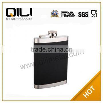 9oz Stainless Steel Painted Hip Flask