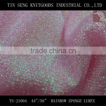 Sponge Lurex Fabric with Multicolor for Notting Hill Carnival