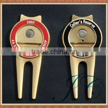 Wholesale metal golf divot repair tool for office gifts