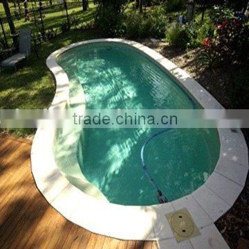 Curved fiberglass supplier of swimming pool