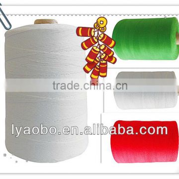 20S/5ply 100% spun polyester bag closing coats sewing thread yarn China manufacture