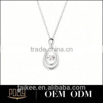 Factory Direct Sales Hotsale Fashion 925 Silver Orgonite Pendant Necklace With Stone photo-2