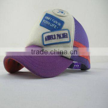 2013 fashion baseball sport washed cotton hair net cap