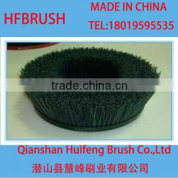 Disc bristle brush for cleaning