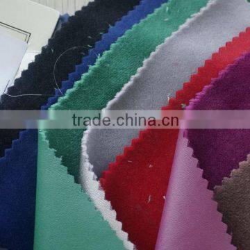elastic spandex microsoft pu leather for winter pants