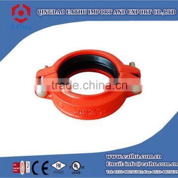 Ductile Iron Grooved Pipe Fittings Flexible Coupling