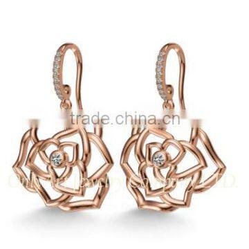 Make custom 925 sterling silver jewelry earrings top quality jewelry display