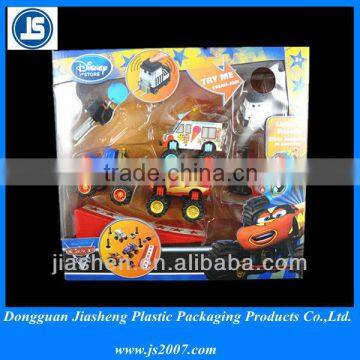 toy truck packaging box with compartment