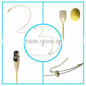 Freeboss HS-21S2-L6A 4 Pin Mini XLR Plug Omni Directional Electret Condenser Headset Microphone photo-2