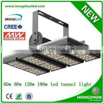 Highlight 5 years warranty meanwell driver IP65 Waterproof 120w led tunnel light