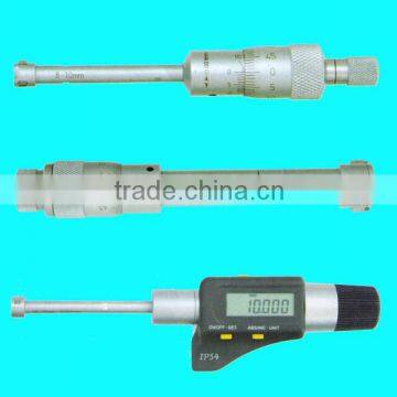 three-point internal micrometers