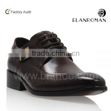 Classic dress men shoe italy style leather shoes for men dress buckle leather shoes