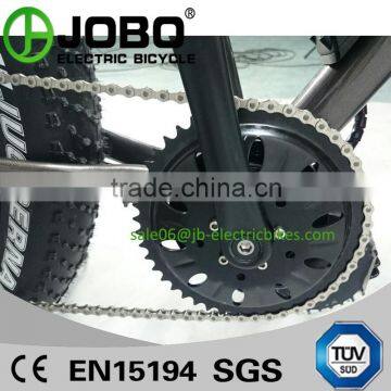 TUV Electric Lithium Battery Fatbike 500 Watt Mid Drive Motor photo-4