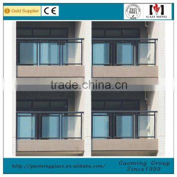 glass railing,glass handrail for building,balcony