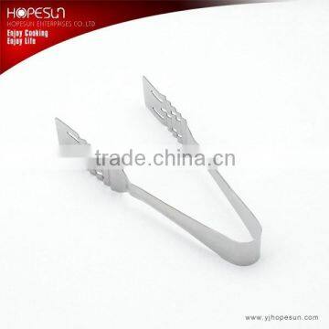 Food grade stainless steel mini tongs ice tongs